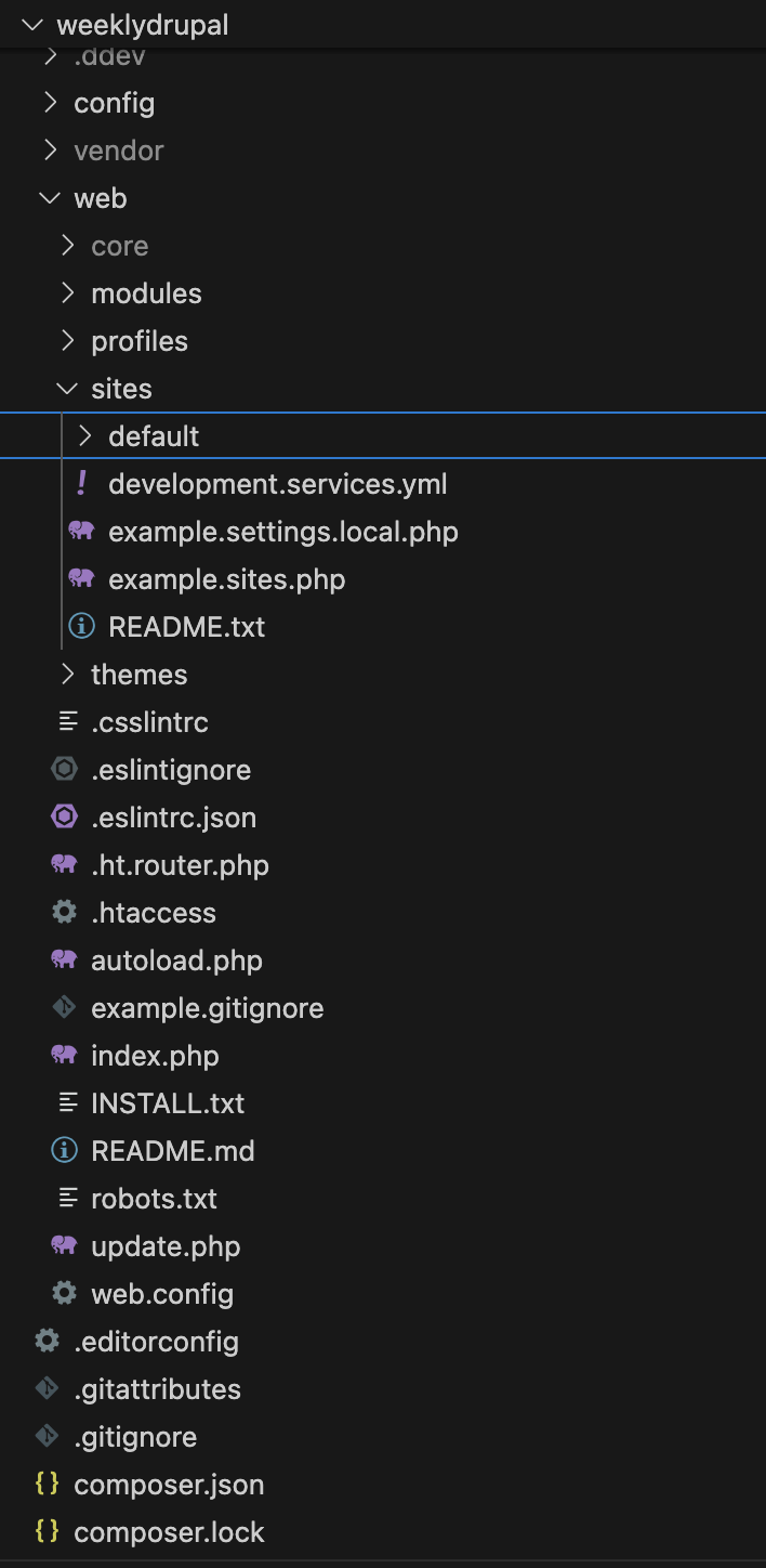 Understanding the Drupal Directory Structure