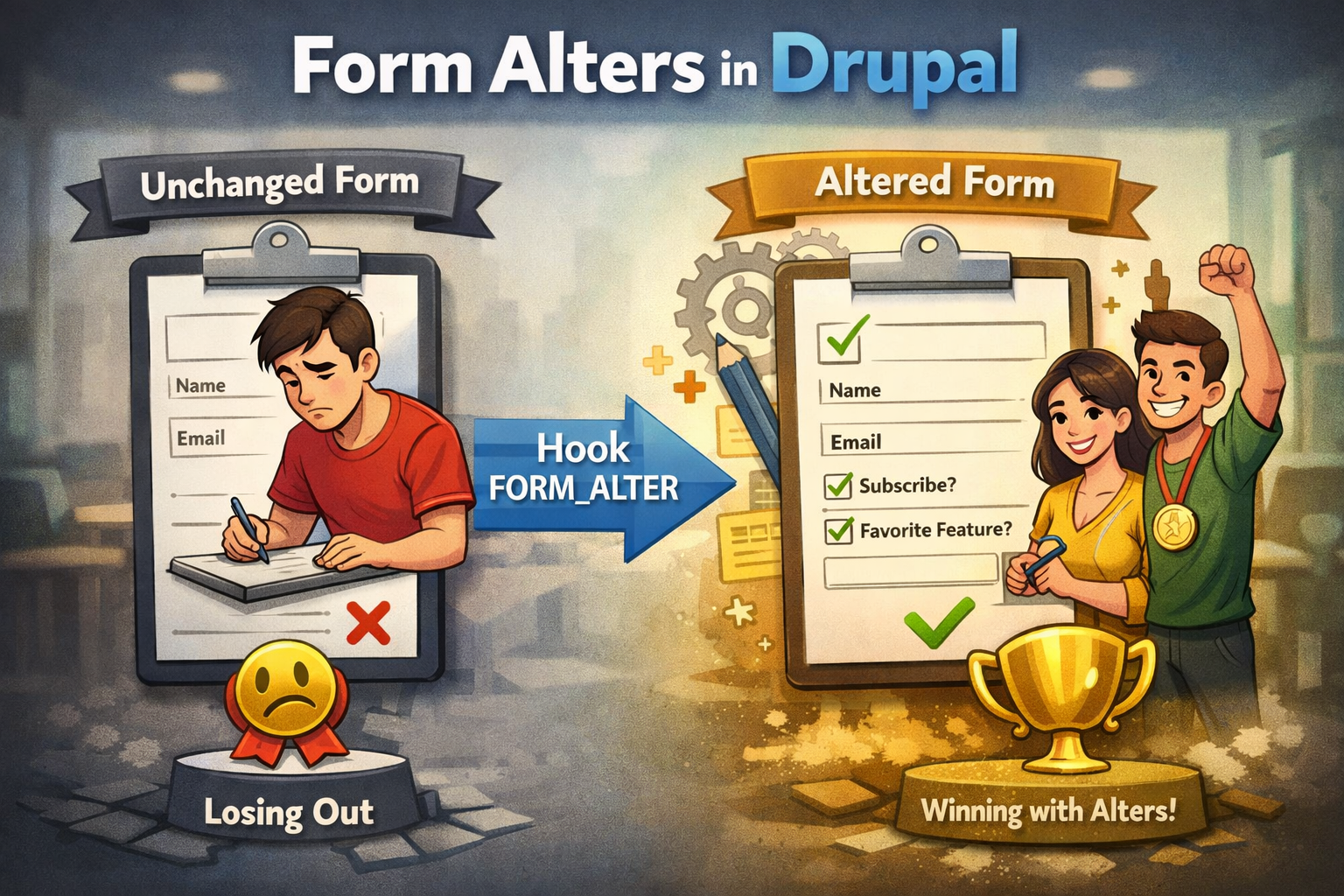 Backend Development - Form Alters